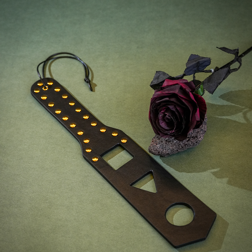 bdsm paddle inspired by squid game