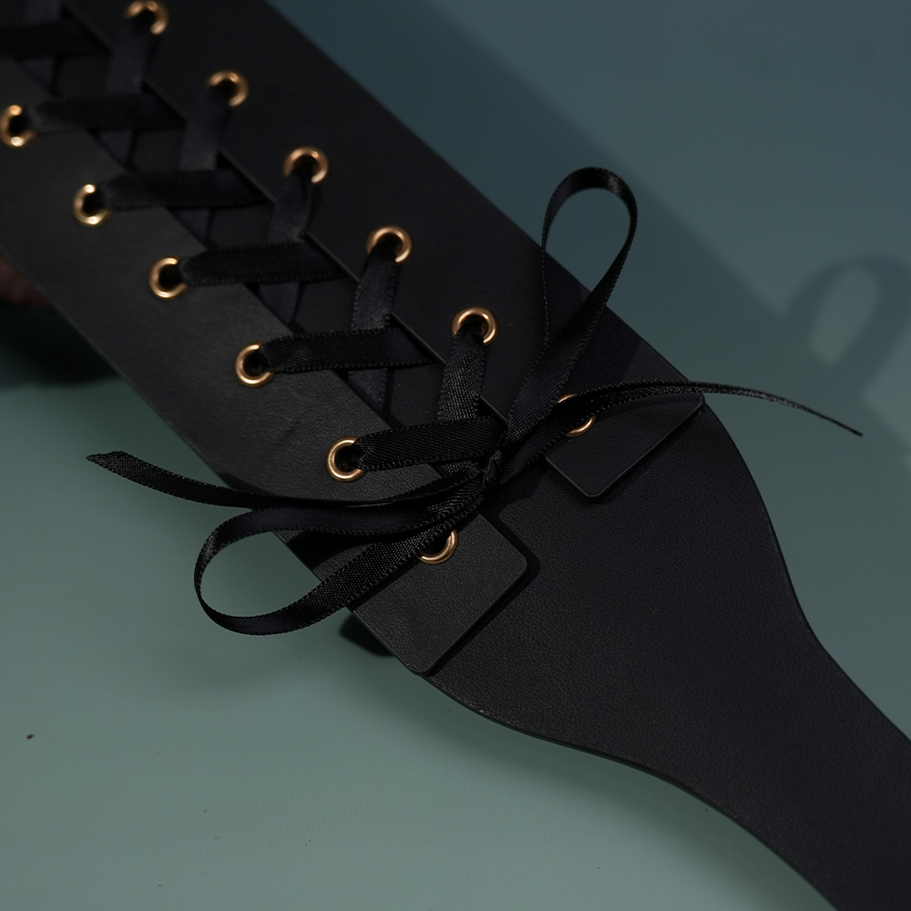 bold leather bdsm paddle erotic restraint