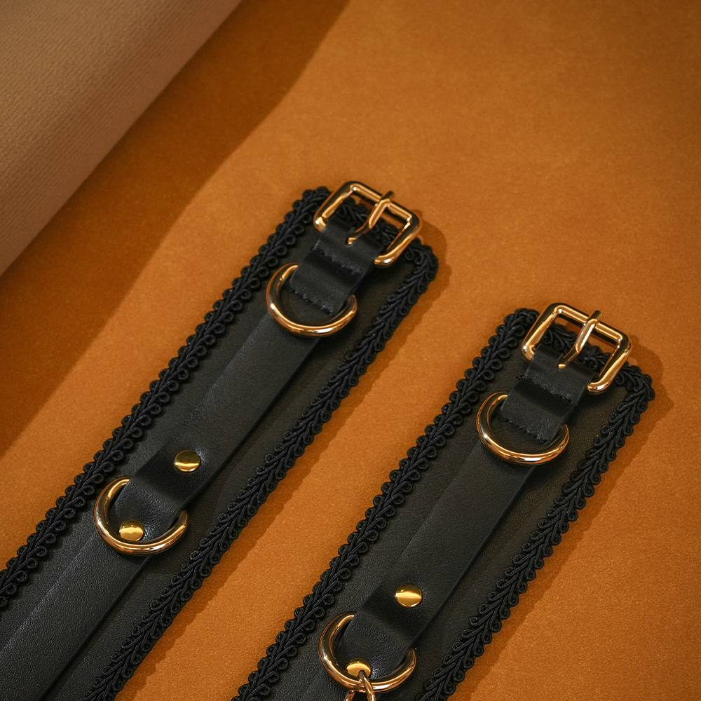 Leather Bondage Cuffs